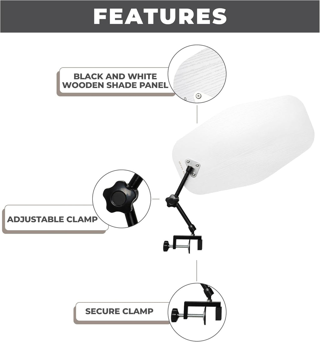 Office Cubicle Shade Light Blocker L36012