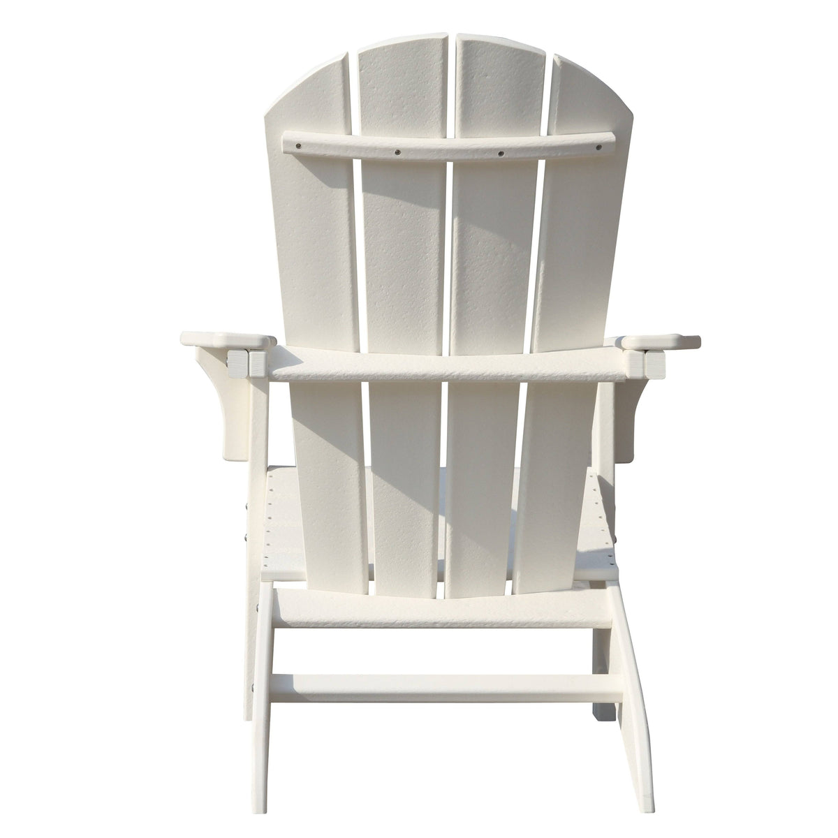 Grey Plastic Outdoor Patio Adirondack Chair C65822