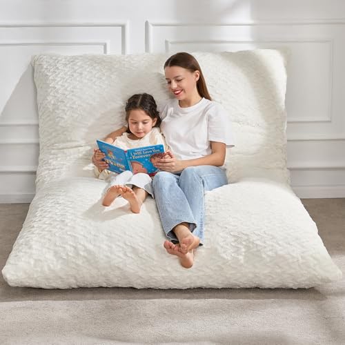 3 in 1 Convertible Bean Bag Chair with Machine Washable Cover S44920