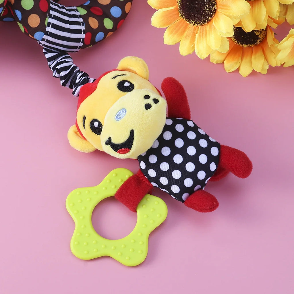 Infant Baby Activity Spiral Stroller Toy Plush Toy D3129