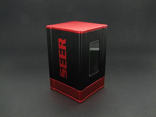 Red Satin Finish Magnetic Close Deck Box G94901