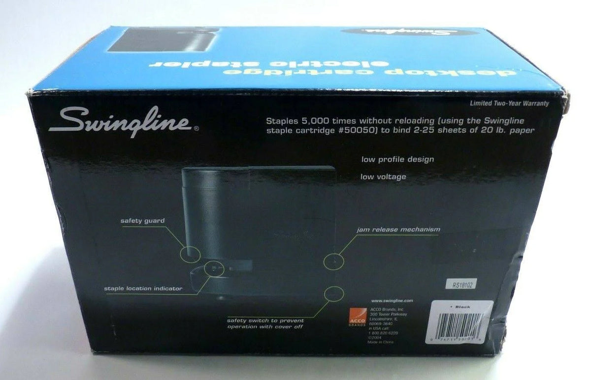 Electric Stapler 25-Sheet Capacity Black X592