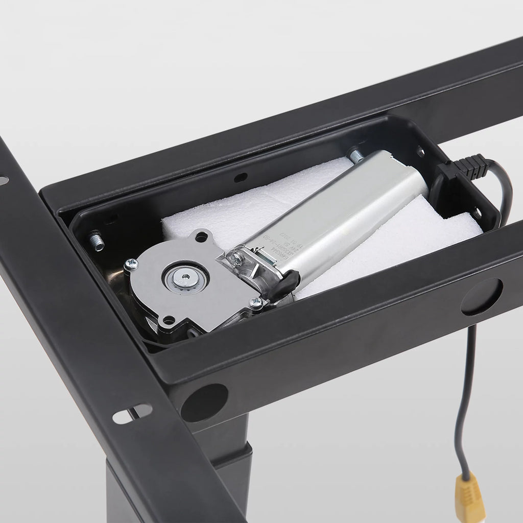 White Electric Height Adjustable Standing Desk N400