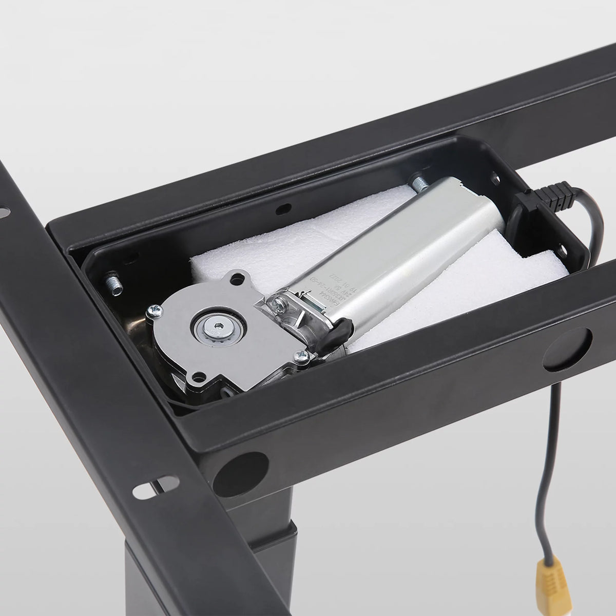 White Electric Height Adjustable Standing Desk N400