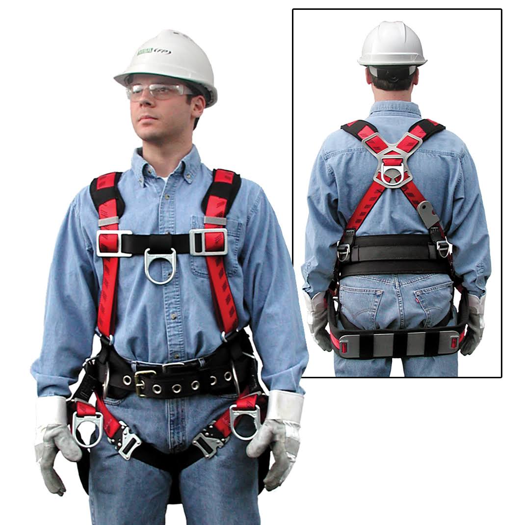 Red Full Body Harness M42034