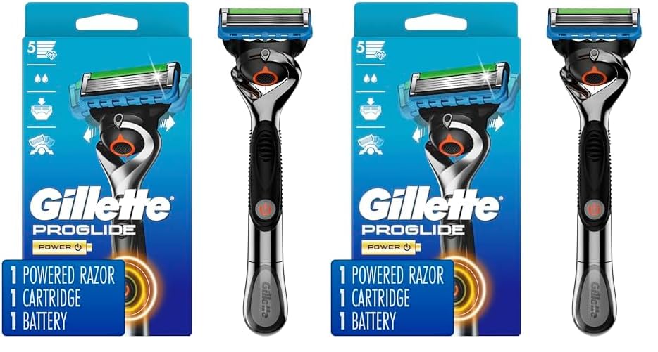 1 Gillette Power Razor Handle + 1 Blade Refill I105