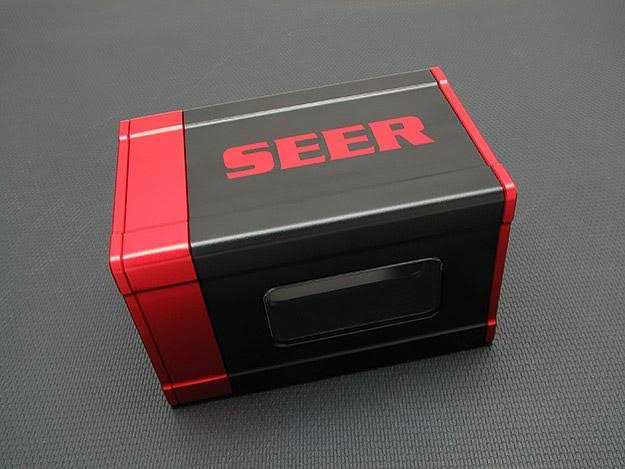 Red Satin Finish Magnetic Close Deck Box G94901