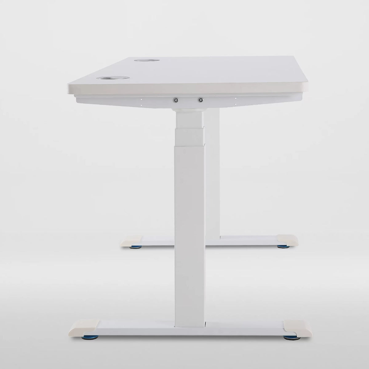 White Electric Height Adjustable Standing Desk N400