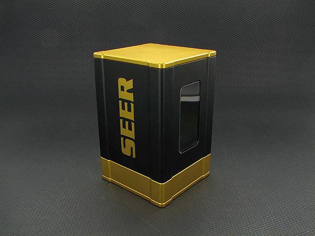 Red Satin Finish Magnetic Close Deck Box G94901