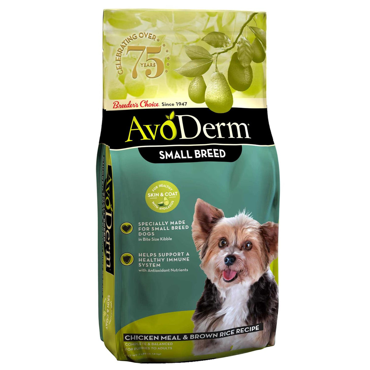 Chicken Meal & Brown Rice Small Breed Adult Dog Food K4542