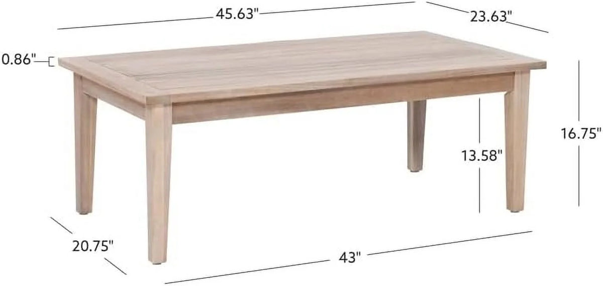 Wood Coffee Table X174289