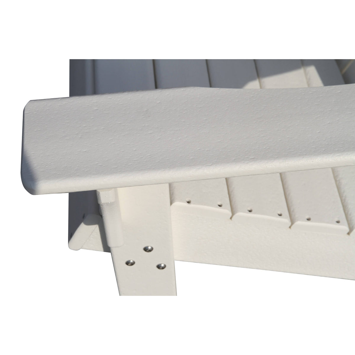 Grey Plastic Outdoor Patio Adirondack Chair C65822