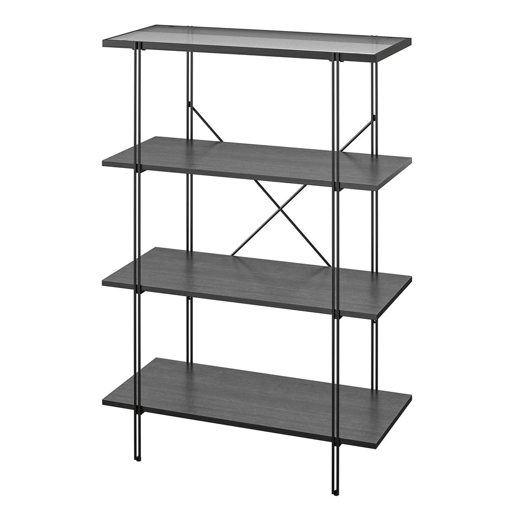 Black Oak 4 Shelf Bookcase Q656