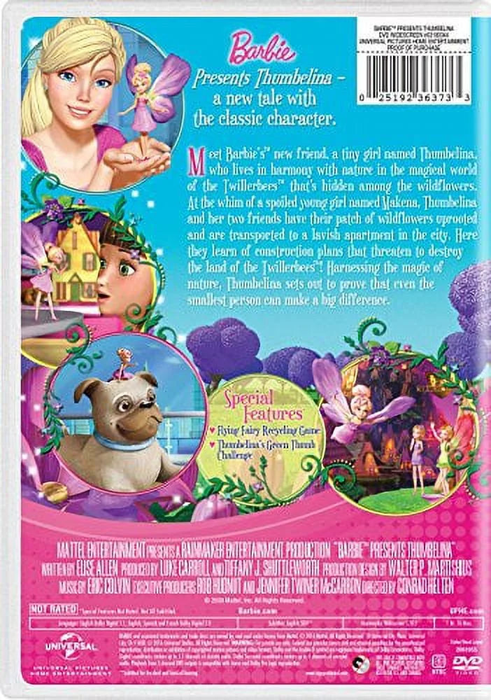 Barbie Presents Thumbelina (DVD) K4873