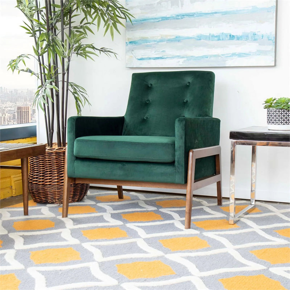 Green Lounge Chair G255
