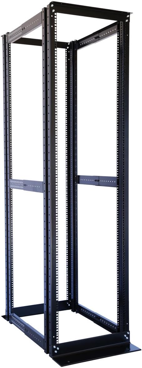 19 Inch Adjustable Depth Cold Rolled Steel Server Rack 15U Y38053