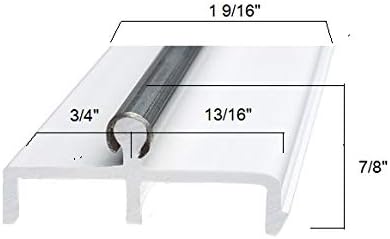 Sliding Doors Double Panel Track (1, 96 Inch) I49771