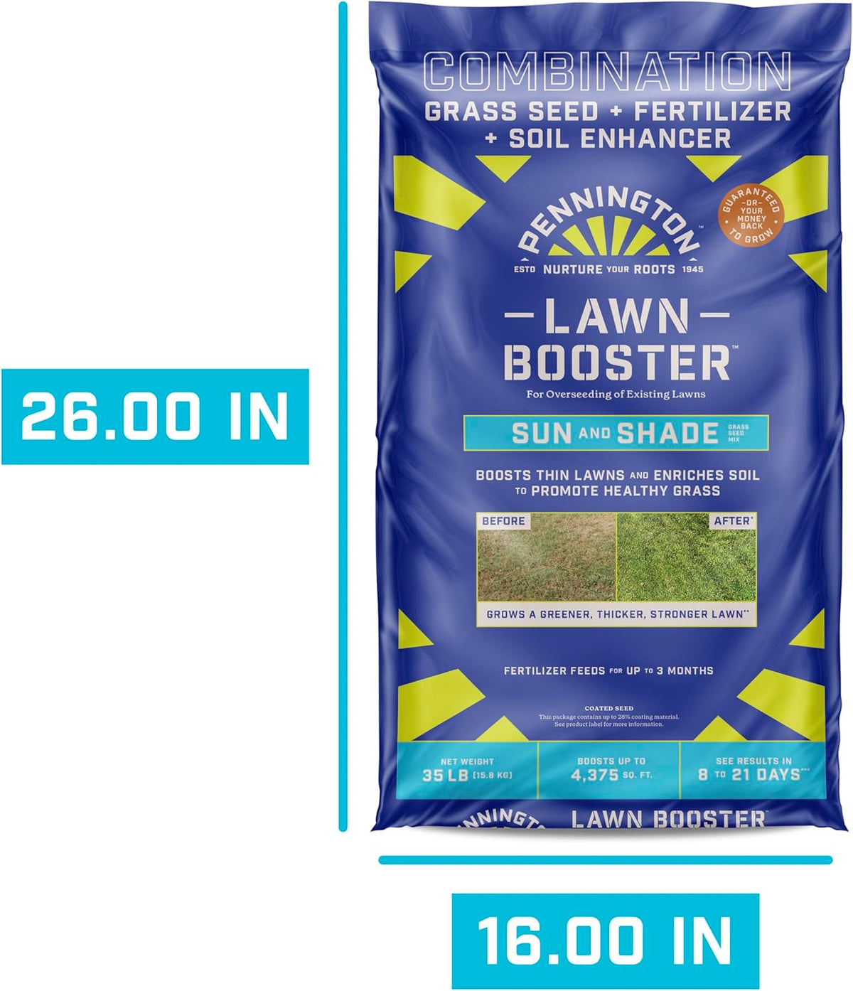 35 Pounds Grass Seed Mix Q6444