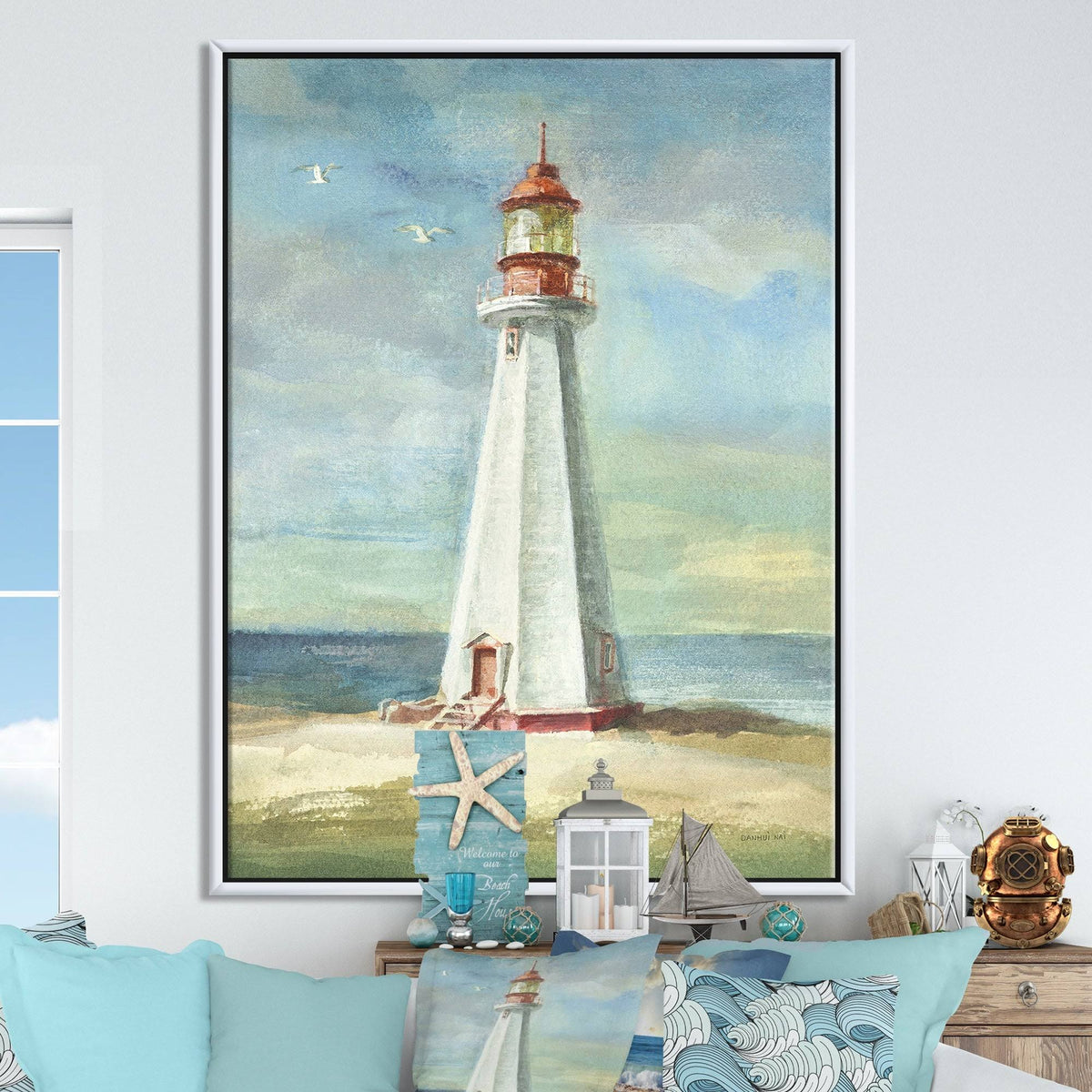 Framed Canvas E2265