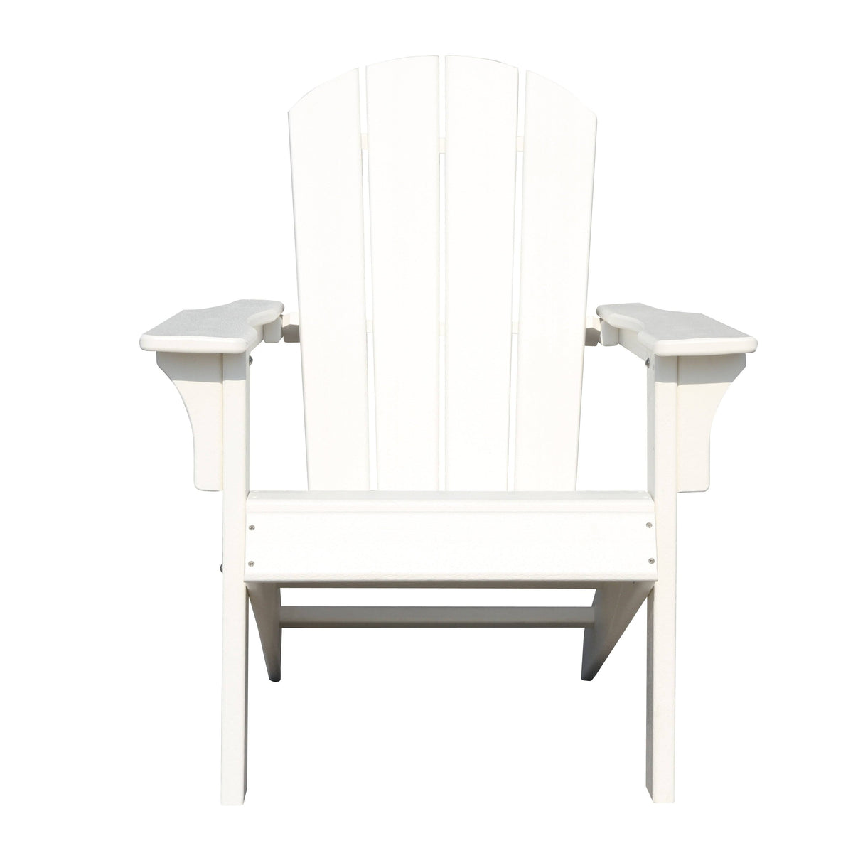 Grey Plastic Outdoor Patio Adirondack Chair C65822