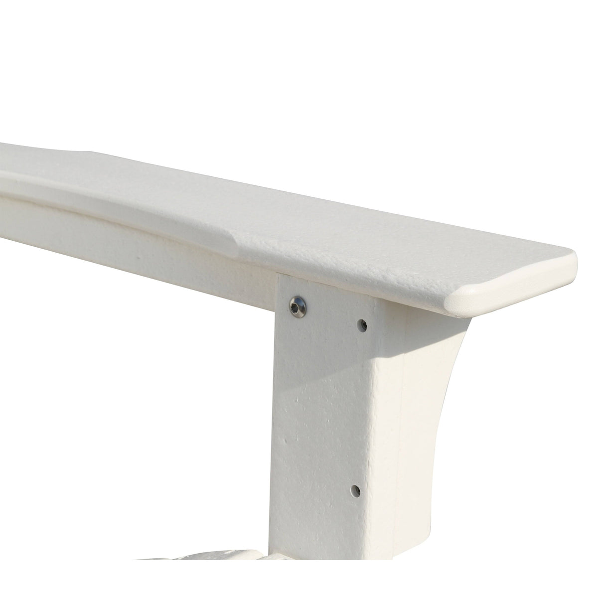 Grey Plastic Outdoor Patio Adirondack Chair C65822