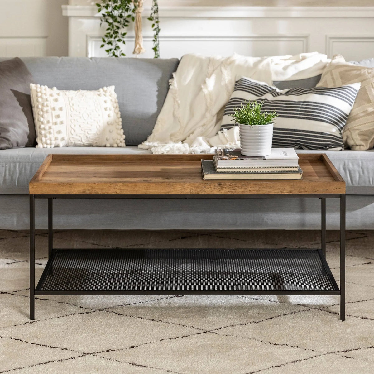 Reclaimed Barnwood Coffee Table Y3038
