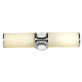 Chrome Double Wall 2-Light Bath Bar G4150