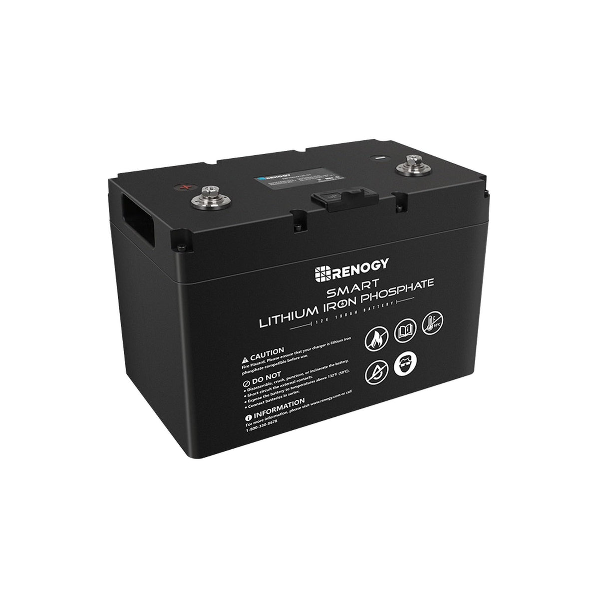 12V 100Ah Smart Lithium Iron Phosphate Battery N711