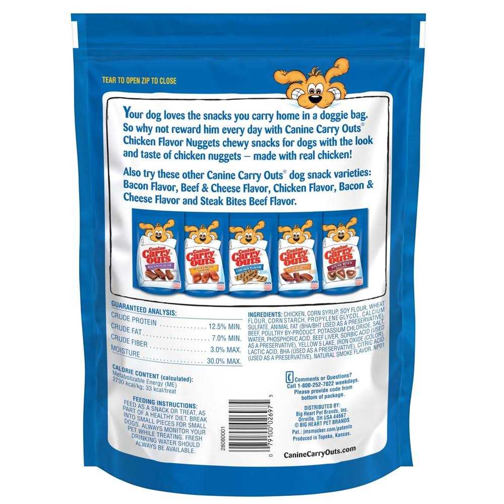 Chicken Flavor Nuggets Dog Snacks M91306