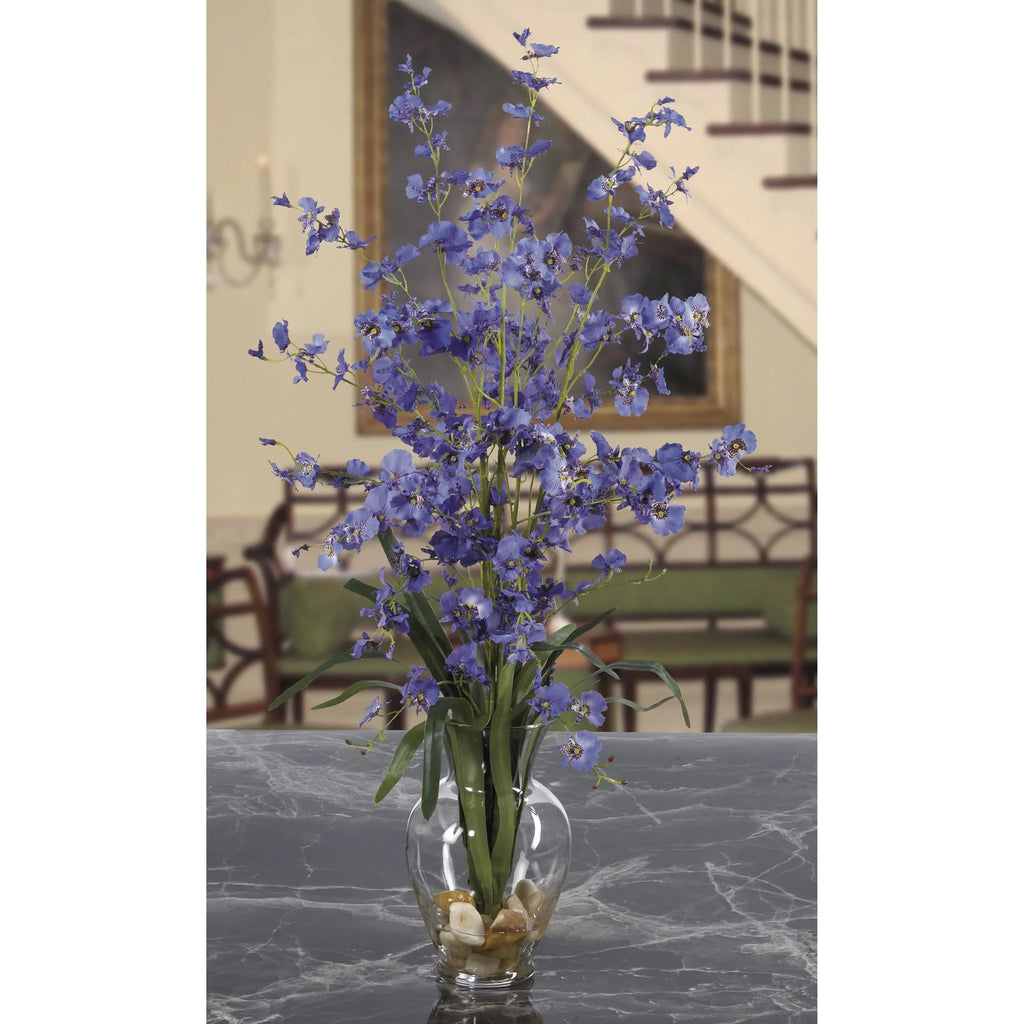 Purple Silk Flower Arrangement K70795