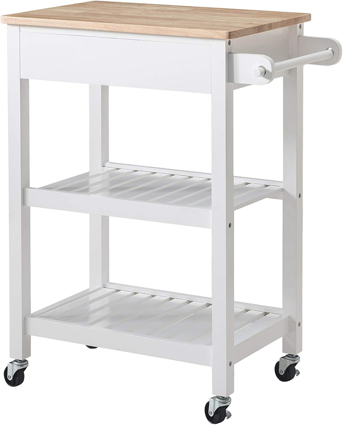 White Kitchen Cart U968859