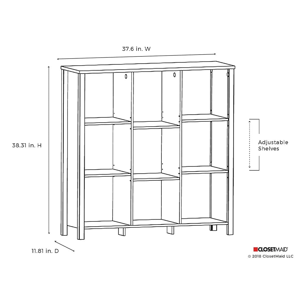 9 Cube Organizer J26785