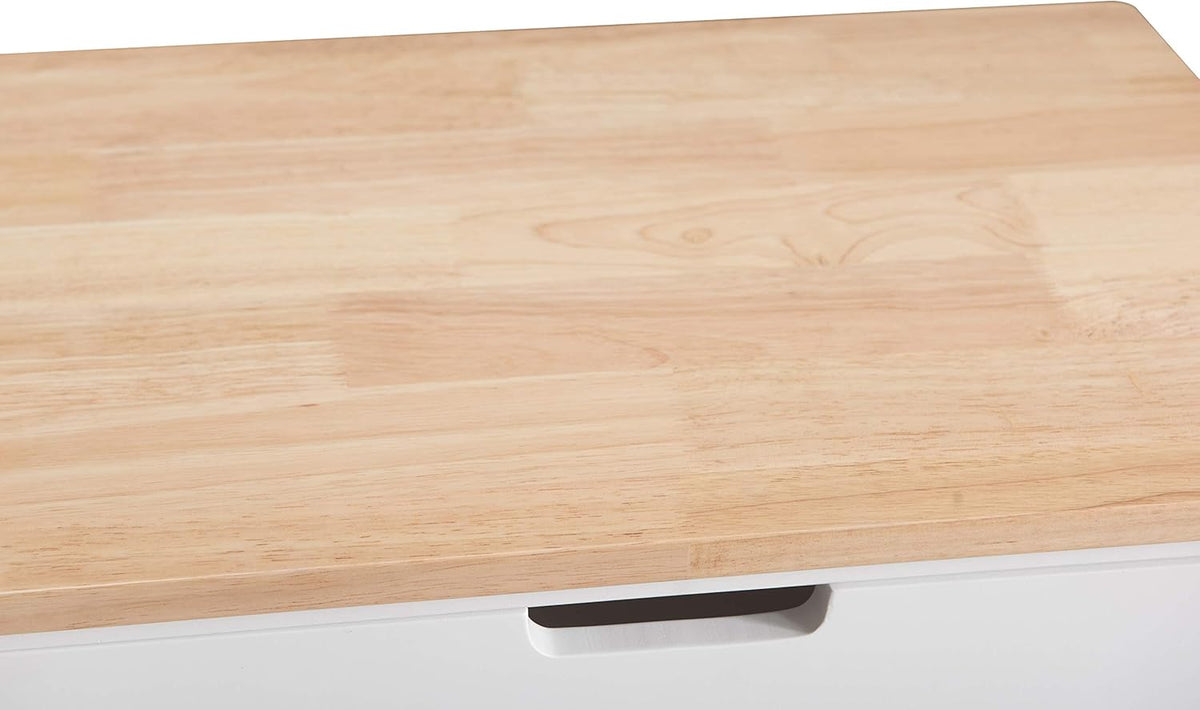 White Kitchen Cart U968859